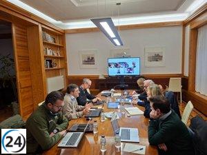 Aragón refuerza su compromiso con medidas firmes contra la Peste Porcina Africana en reunión del comité.