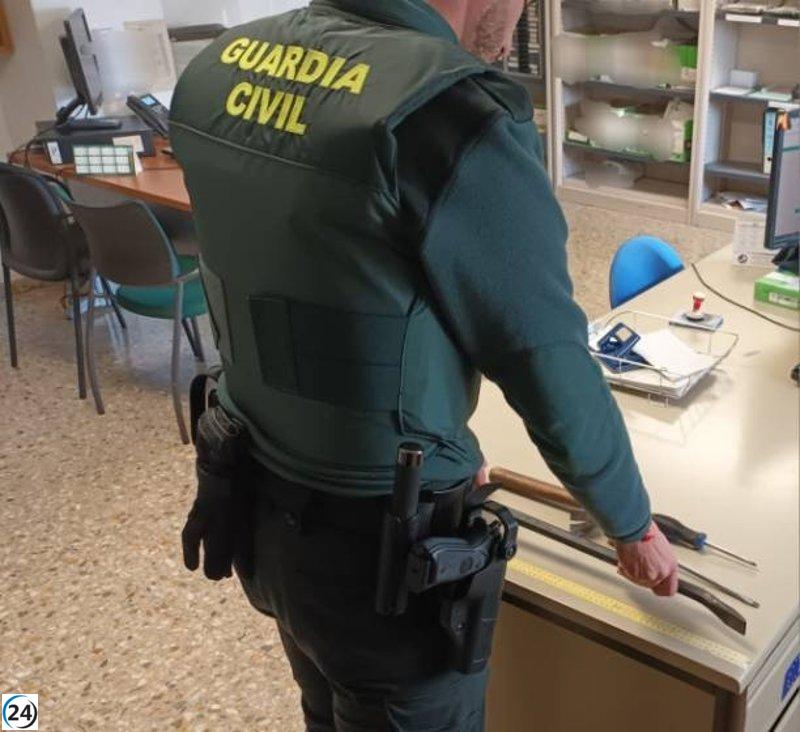 Capturan a un ladrón por allanar dos casas y ocupar ilegalmente una vivienda en Bajo Cinca, Huesca.