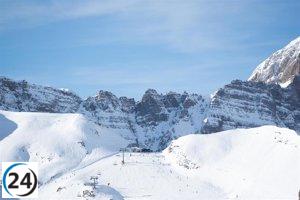 El Grupo Aramón cierra el puente de la Constitución con casi 100 kilómetros de pistas abiertas para esquiar.