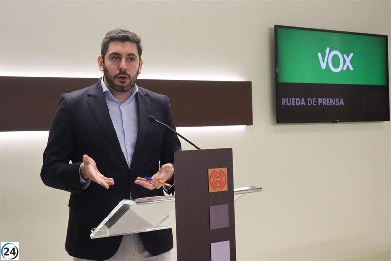 Nolasco (Vox) llega con esperanza moderada a las negociaciones presupuestarias con Azcón para 2026.