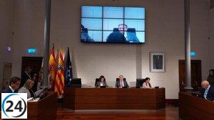 La DPZ aprueba una moción que exige agilizar la eliminación del paso a nivel en Gallur.