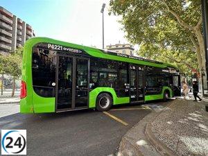Incremento del 1,8% en el uso de autobuses urbanos en Aragón durante octubre.