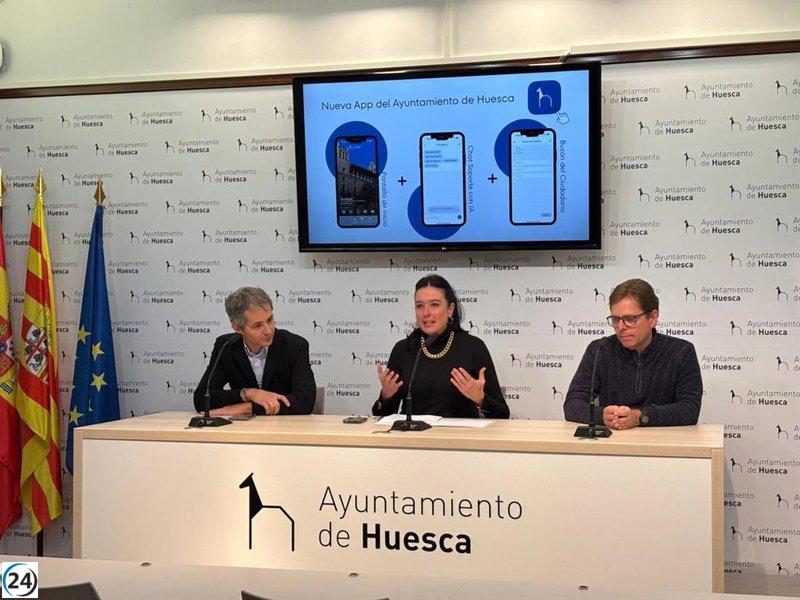 Nuevo aplicativo municipal de Huesca: más fácil y orientado al ciudadano.