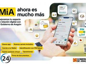 MiA logra 5,846 descargas en diez días, consolidándose en el uso ciudadano de Aragón.