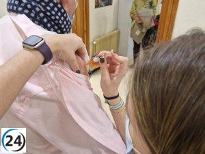 Vacunación en el Hospital Nuestra Señora de Gracia: Aragón avanza hacia la meta, pero busca mejorarla.