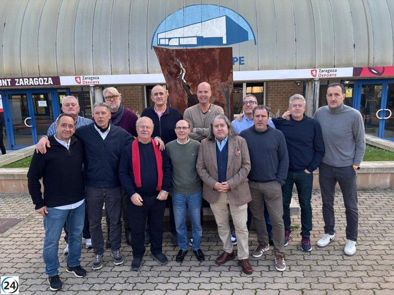 Zaragoza conmemora 40 años del subcampeonato europeo del baloncesto juvenil español de 1985.