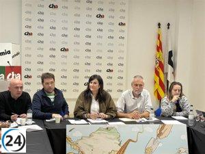 CHA opta inicialmente por presentarse con su nombre en las elecciones del 8 de febrero.