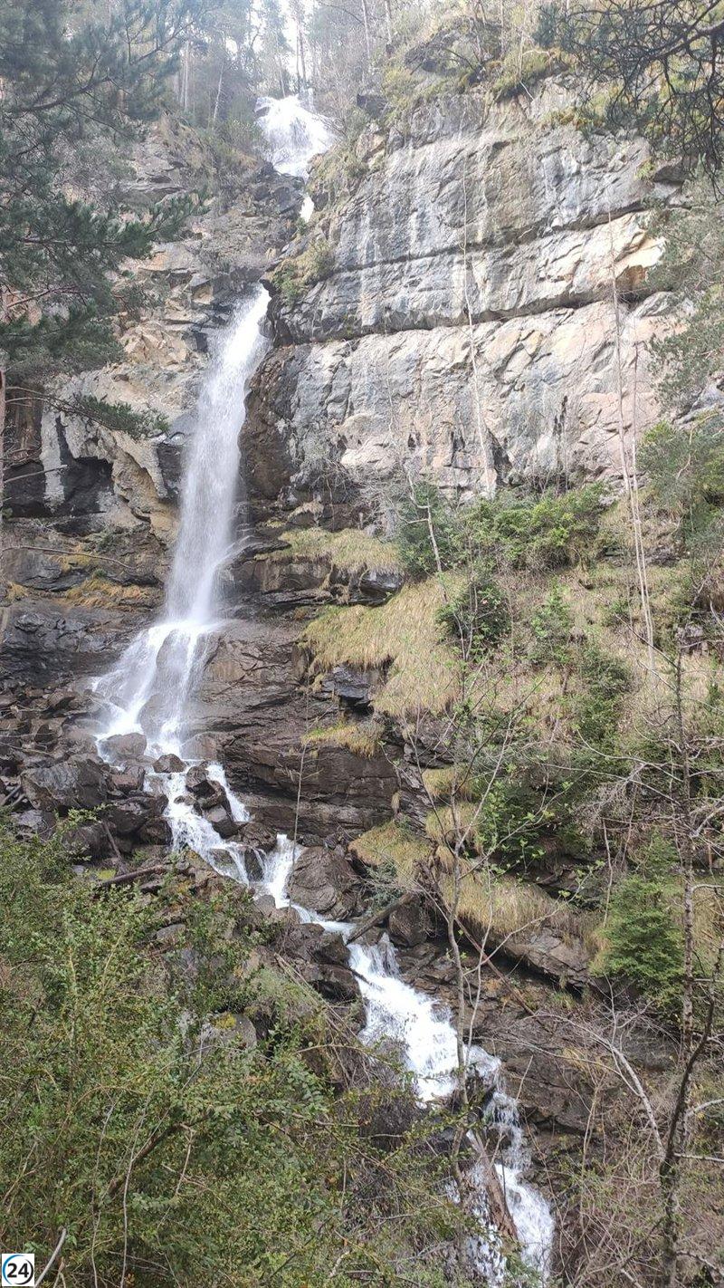 Crecen los riesgos de inundaciones en barrancos duele las fuertes lluvias, según la Confederación Hidrográfica del Ebro.