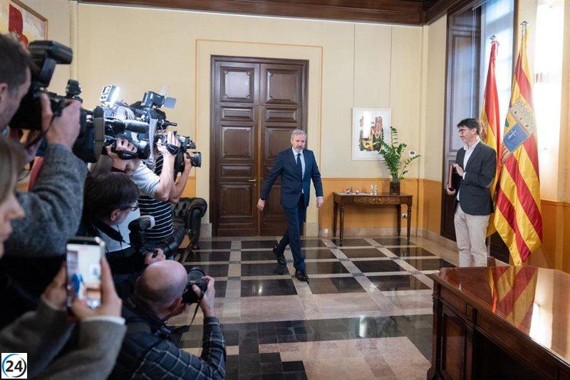 Aragón se prepara para las elecciones del 8 de febrero.