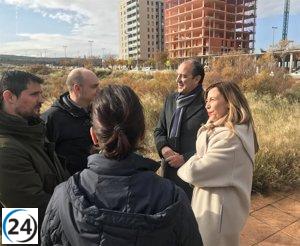 Zaragoza entrega terreno de 15.000 m2 al Gobierno de Aragón para nuevo centro de salud en Arcosur.