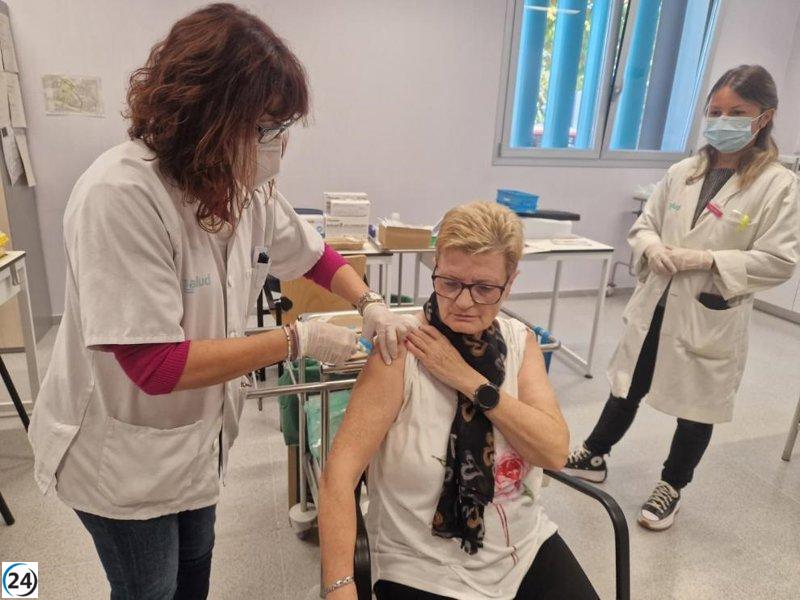 Vacunación contra la gripe en el Hospital Nuestra Señora de Gracia este jueves y viernes, sin necesidad de cita previa.