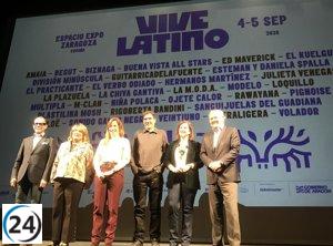 Vive Latino Zaragoza: 32 artistas de 6 países se presentarán el 4 y 5 de septiembre, boletos disponibles a 115 euros.