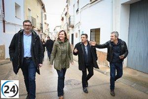 Alegría (PSOE) defiende en Teruel la importancia de preservar los servicios públicos.