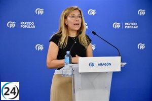 El PP propone que el debate entre Azcón y Alegría se realice en Aragón Televisión.