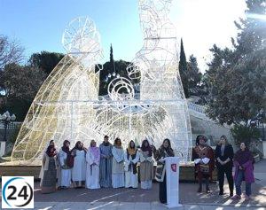 El belén viviente de Estadilla da inicio a la mayor cabalgata de Reyes Magos en Zaragoza, con 414 participantes.