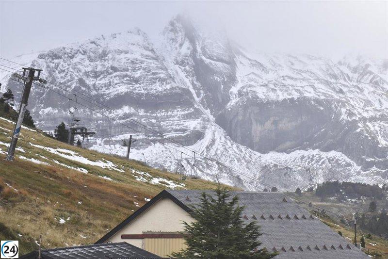 Huesca arranca la Navidad con el segundo récord de frío en España: -10,8 ºC en Astún-La Raca.