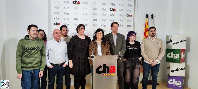 Jorge Pueyo liderará la candidatura de CHA en las elecciones regionales.