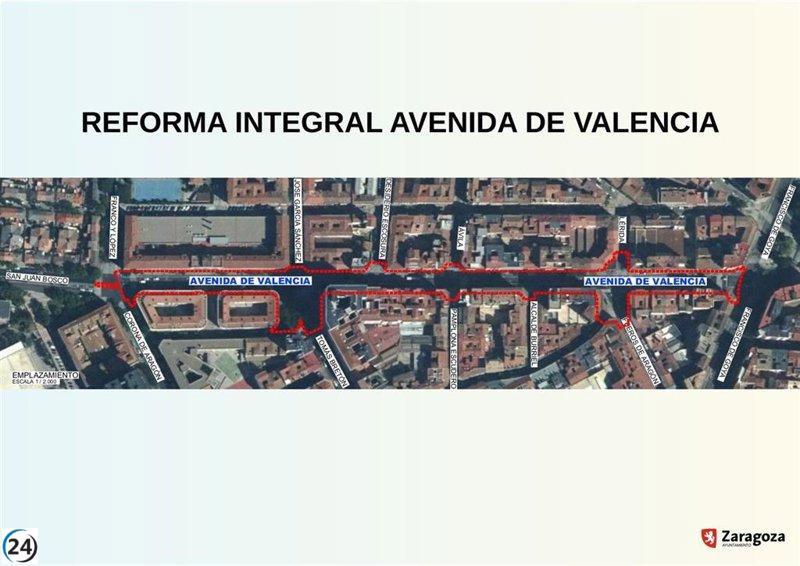 La reforma de la avenida de Valencia se ejecutará en cuatro etapas y comenzará su Plan Especial de Movilidad el 12 de enero.