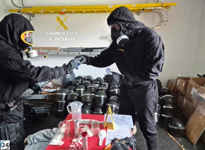 La Guardia Civil lleva a cabo un ensayo antiterrorista con la participación de Castellón y Teruel.