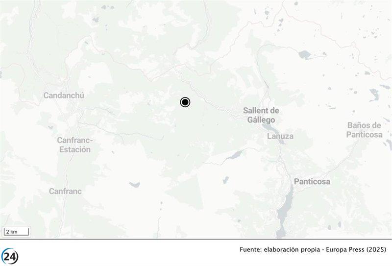 Cuatro montañeros salvan la vida tras el alud en el pico Anayet, Huesca.