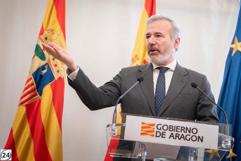 Azcón exige al Consejo de Política Fiscal tras el pacto 