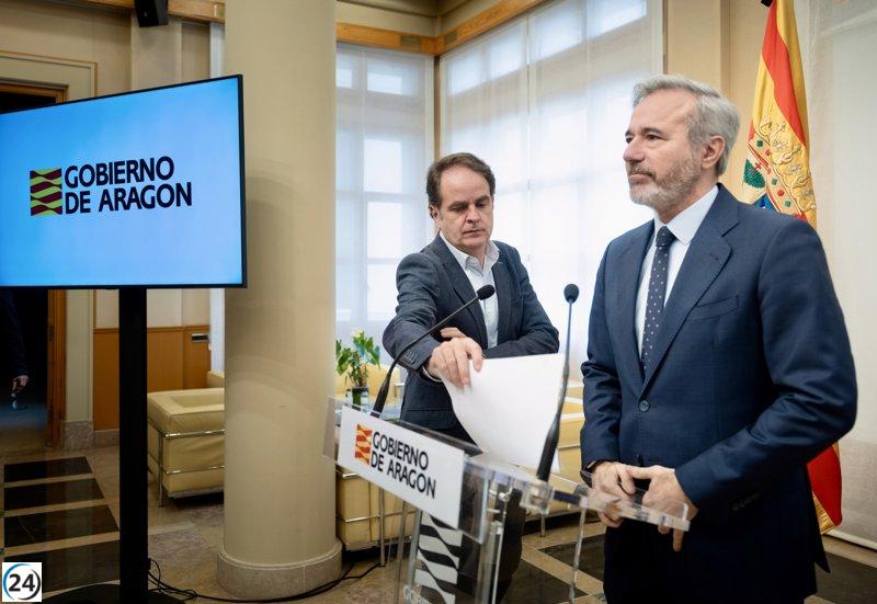 Azcón demanda la eliminación urgente del modelo de financiación, calificándolo de ofensa para Aragón.