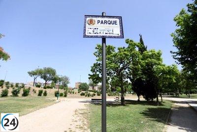 Vandalizan las señales cerámicas del parque Teresa Perales y el Ayuntamiento ordena arreglar los daños