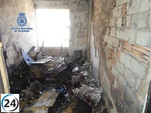 Policía detiene a hombre por incendiar vivienda en barrio de Delicias.