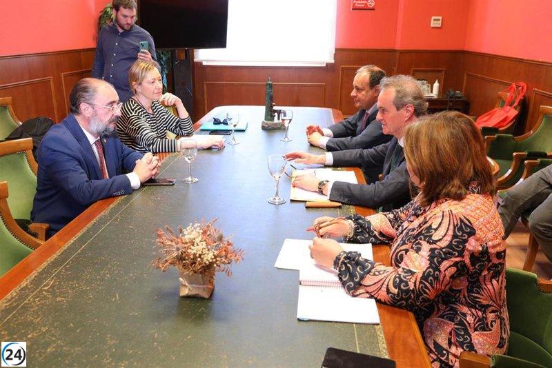 Lambán asegura que la zona franca en PLAZA será aprobada este año.