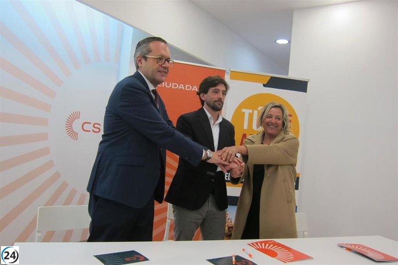 Cs y Tú Aragón forman coalición para evitar que los extremos dirijan la política en Aragón.