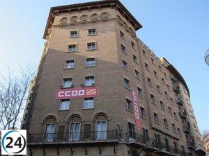 CCOO Aragón aboga por cláusulas de garantía salarial en convenios para combatir inflación.