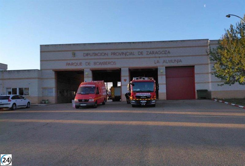 DPZ convoca concurso para construir hangar en parque de bomberos de La Almunia.