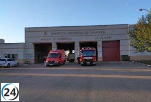 DPZ convoca concurso para construir hangar en parque de bomberos de La Almunia.