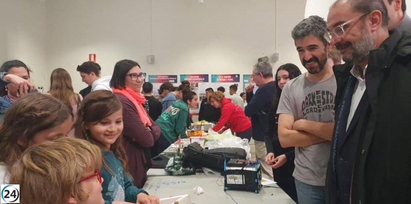Servet VIII lanza 14 experimentos de ciencia ciudadana desde Ejea realizados por estudiantes españoles.