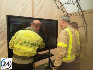 Incendio en Mequinenza quema 458 hectáreas entre Aragón y Cataluña.