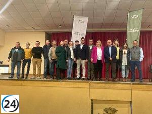 VOX exige seguridad y apoyo al comercio tradicional en Ejea de los Caballeros.