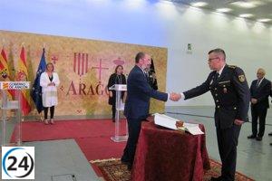 El comisario jefe de la Policía Adscrita a Aragón impulsará la colaboración entre las Fuerzas de Seguridad.