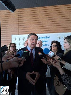 Planas afirma que el Gobierno trabaja en medidas por sequía.