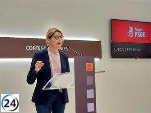 PSOE critica al PP por falta de propuestas en Aragón, a pesar de ser la tercera CCAA con más plazas de residencia.