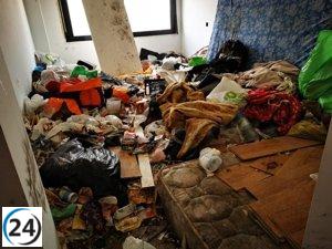 Detienen a joven de 19 años por incendiar edificio okupado en Las Fuentes.