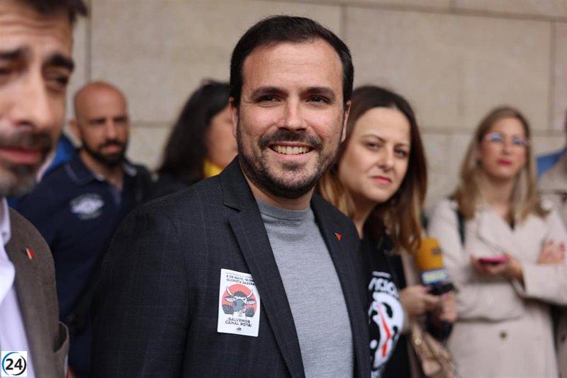 Garzón acusa a Lambán de amenaza ecológica grave.