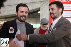 Garzón (IU) pide comodidad para unir la izquierda en Sumar.