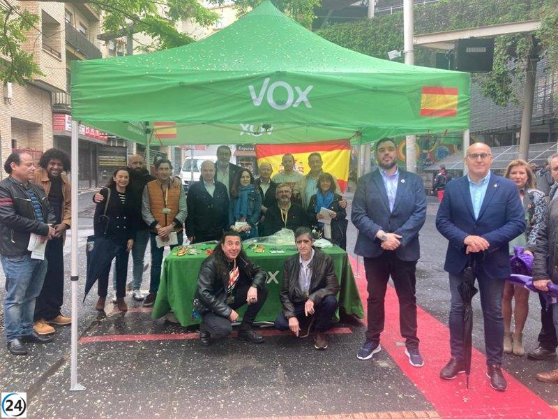 Vox promete aumentar seguridad y limpieza en barrios de Zaragoza y reducir impuestos.
