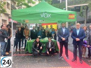 Vox promete aumentar seguridad y limpieza en barrios de Zaragoza y reducir impuestos.