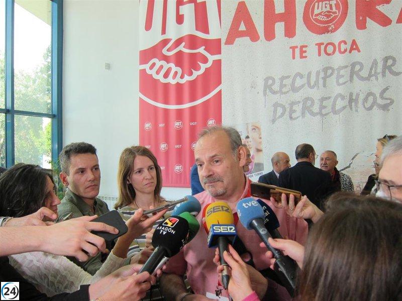 Nuevo secretario general de UGT Aragón elegido con amplio respaldo