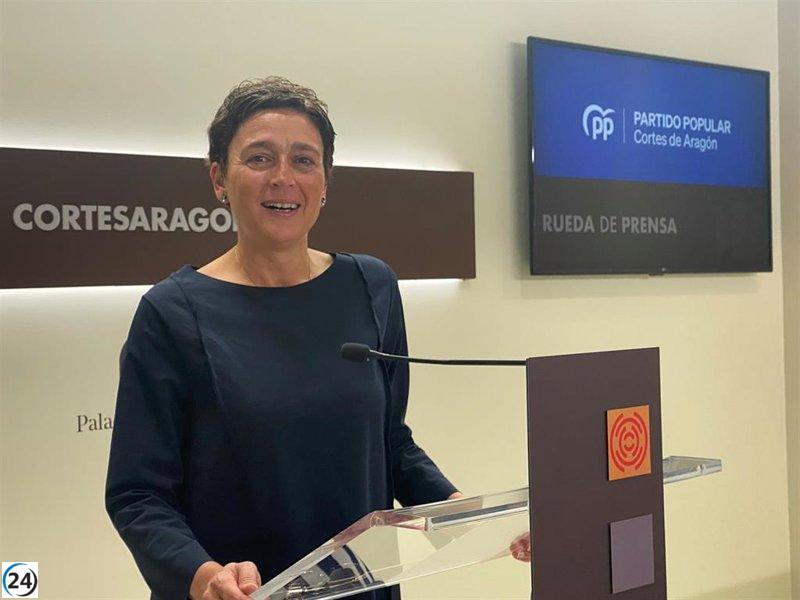 Marín exige que Lambán explique la ineficaz gestión sanitaria de su gobierno.
