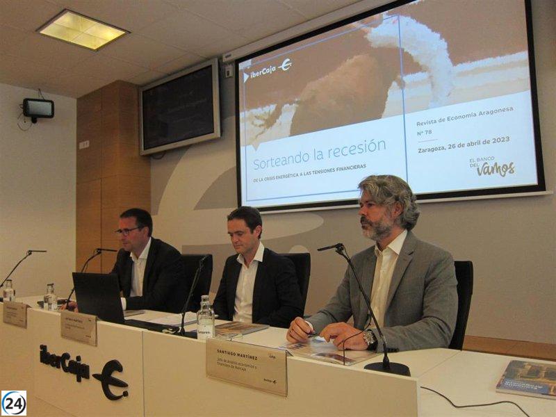 Ibercaja eleva pronóstico de crecimiento económico para 2023 en Aragón y España.