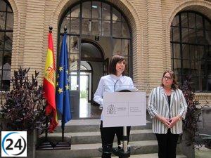 Ministra de Ciencia promete respaldo a fortalezas aeroespaciales en Aragón.