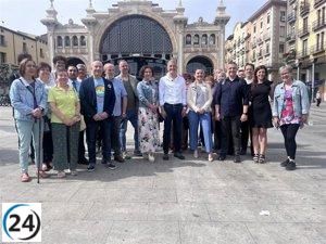 Rivarés encabeza la candidatura de Podemos-Alianza Verde en el Ayuntamiento de Zaragoza para solucionar problemas.