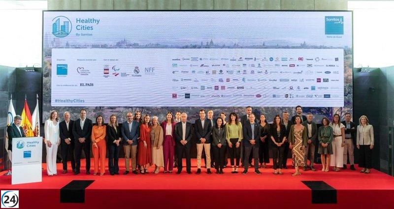 Sanitas selecciona Zaragoza y Madrid como ciudades promotoras de vida saludable.